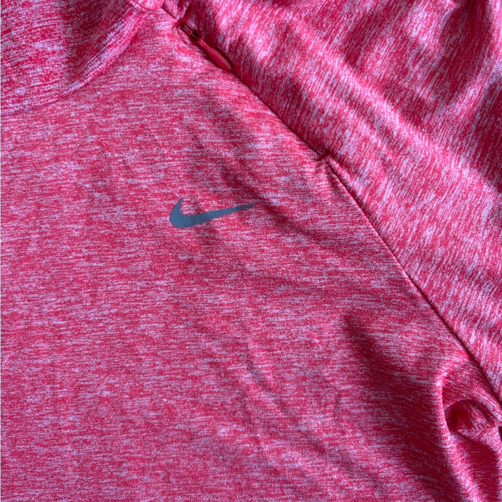 Nike Women's Coral, Orange Hoodie Running Jacket - Picture 2 of 5